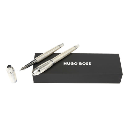 HUGO BOSS, Ensemble de stylos, Arc Futurist, Silver