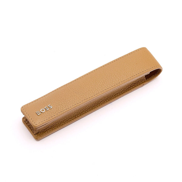 HUGO BOSS Trousse Classic Grained, Camel