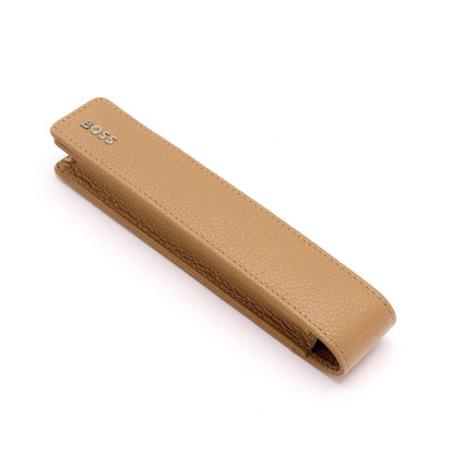 HUGO BOSS Stifteetui Classic Grained, Camel - 5