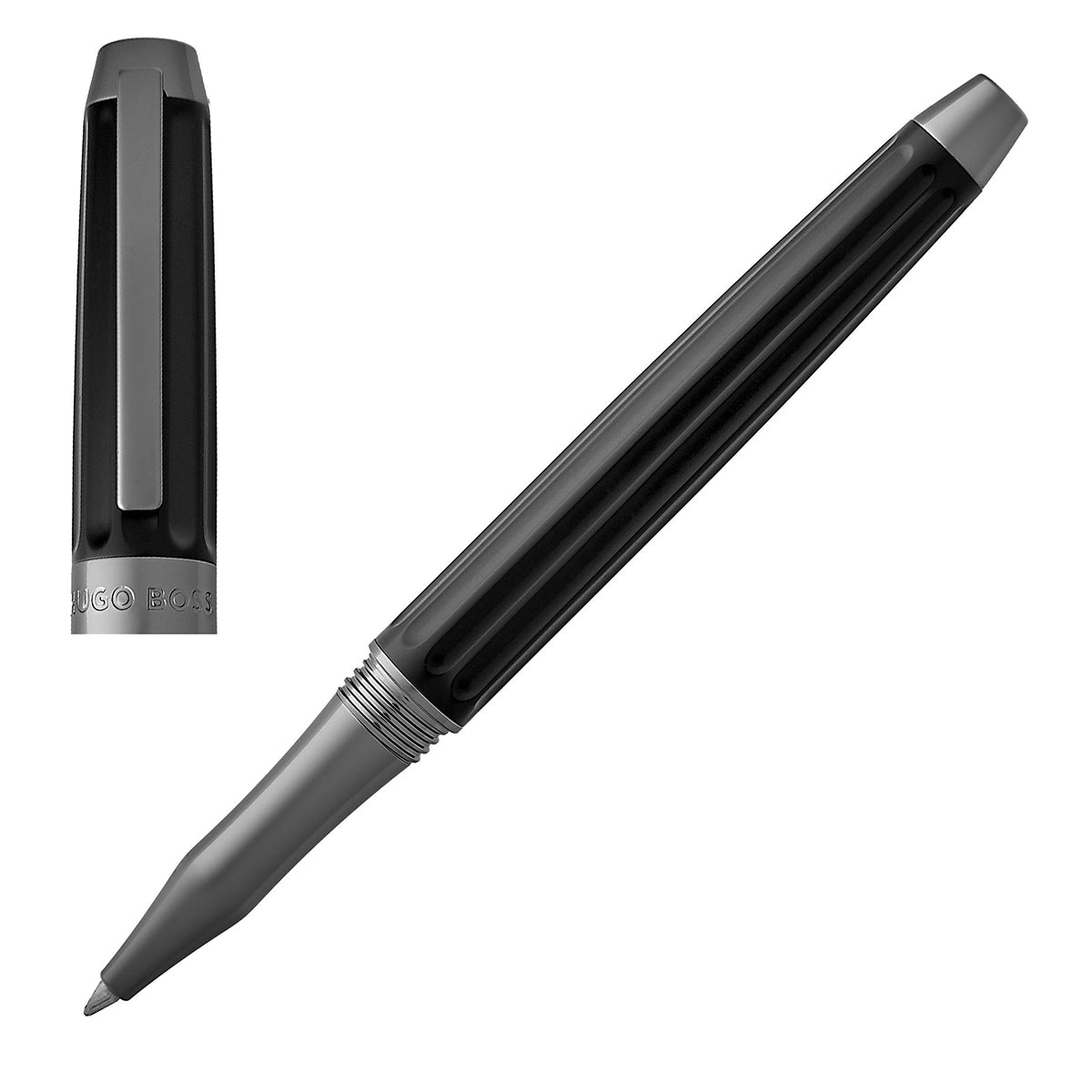 HUGO BOSS Tintenroller Beam Matt, schwarz - 9