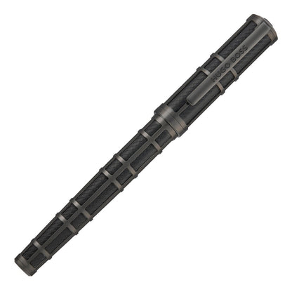 HUGO BOSS Tintenroller Frame Grid, Black & Gun - 4