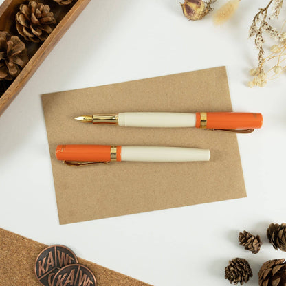 Kaweco, Penna stilografica Student 70's Soul, arancione