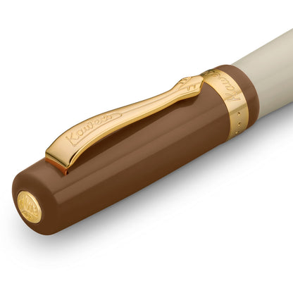 Kaweco, Stylo plume Student 20's Jazz, brun-crème