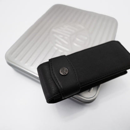 Kaweco, Stifteetui, für 2 Schreibgeräte mit Lasche für Sport, schwarz