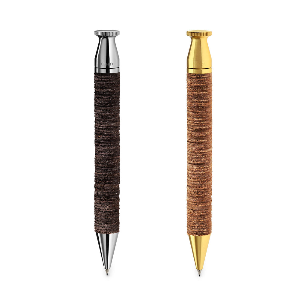 e+m Holzprodukte GmbH Drehbleistift KING CUIO cognac