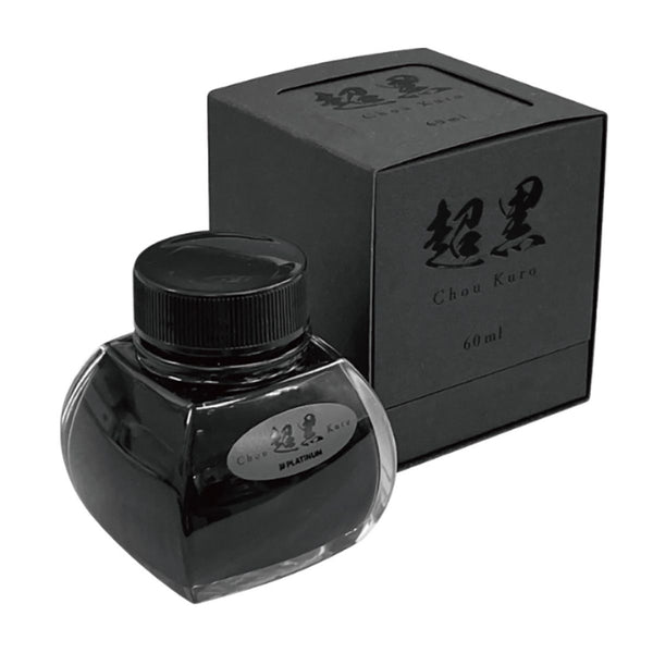 Platinum, Flacon d'encre, Chou Kuro encre noire 60ml