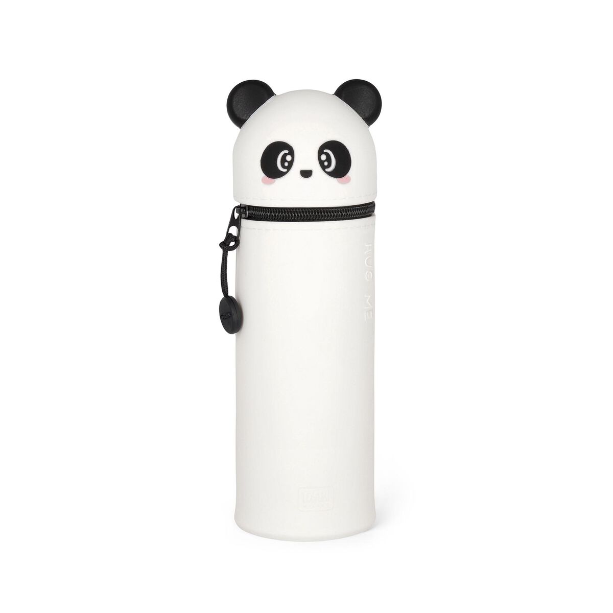 2-in-1-Federmäppchen aus Silikon Panda „Hug Me“