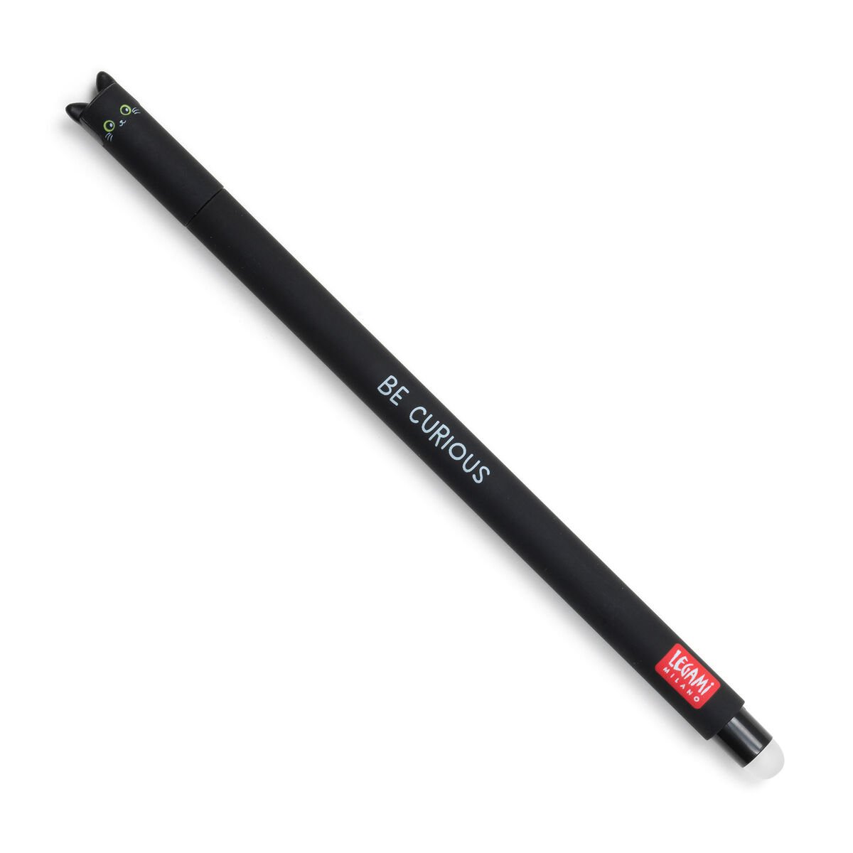 "Be Curious" Kitty Erasable Gel Pen - Erasable Pen