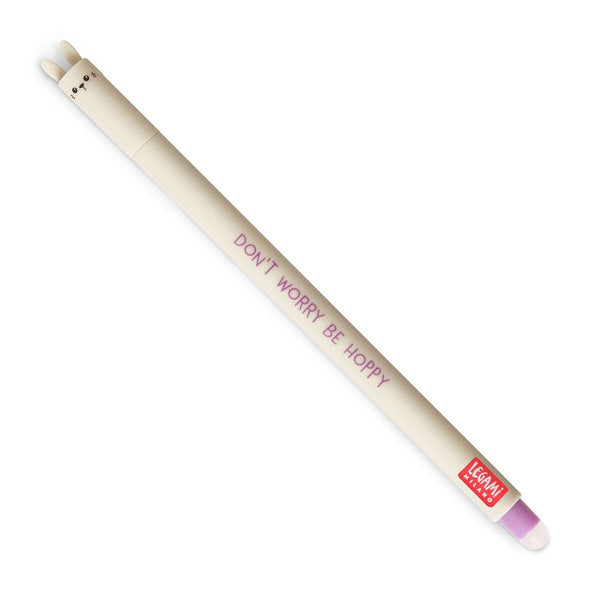 Penna gel cancellabile Legami Bunny