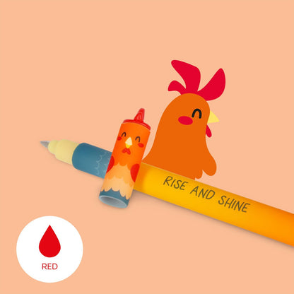 Set de 4 Stylos à Encre Gel Effaçable - Erasable Pen