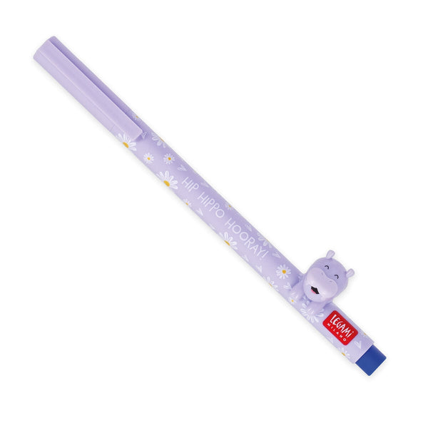 Legami Gelstift Lovely Friends Hippo Blau