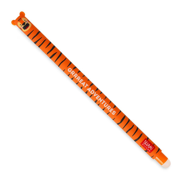 Penna gel cancellabile Legami Tigre
