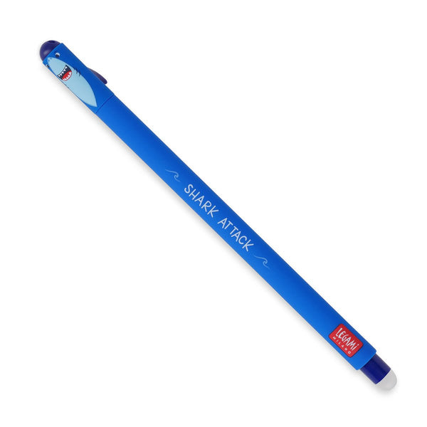 Penna gel cancellabile Shark di Legami