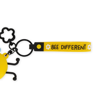 Münztasche mit Schlüsselanhänger Bee - Mini Kawaii