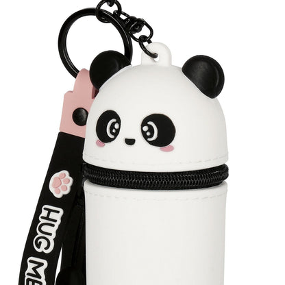 Portamonete con Portachiavi Panda - Mini Kawaii