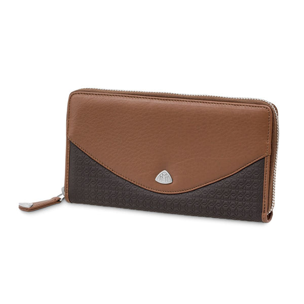 Portafoglio Maybach The Charming I Continental/lungo, marrone espresso