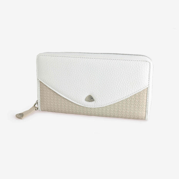 Portafoglio Maybach The Charming I Continental/lungo, Bianco