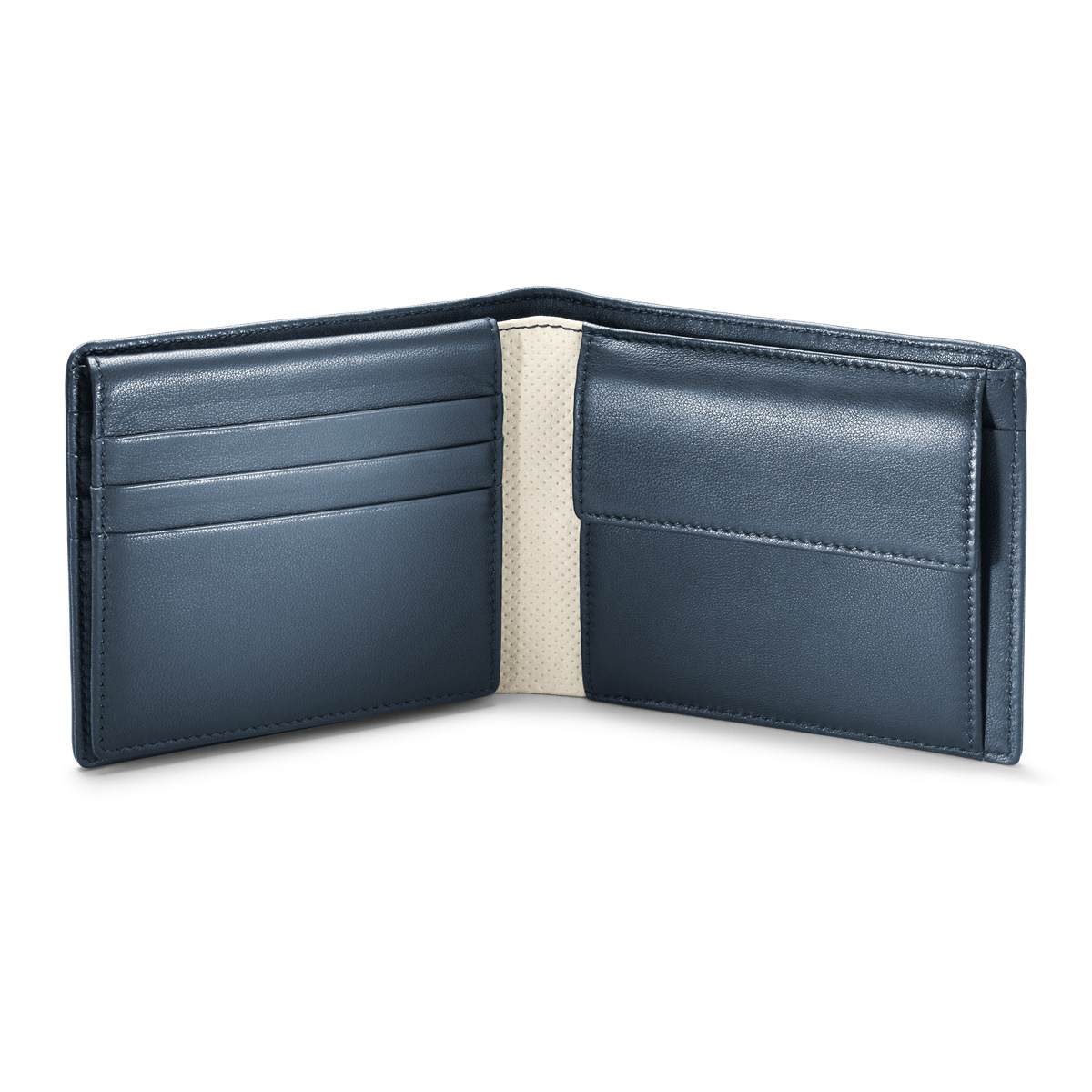 Portafoglio Maybach The Treasurer III con portamonete, blu