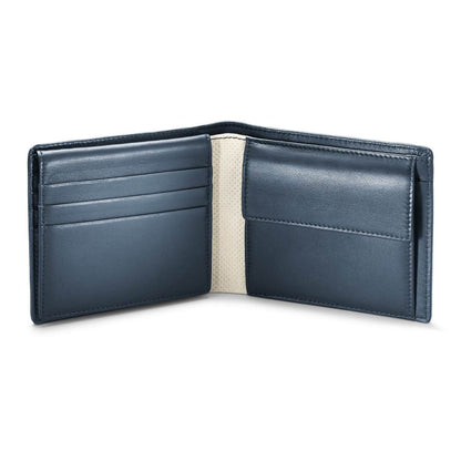 Portafoglio Maybach The Treasurer III con portamonete, blu