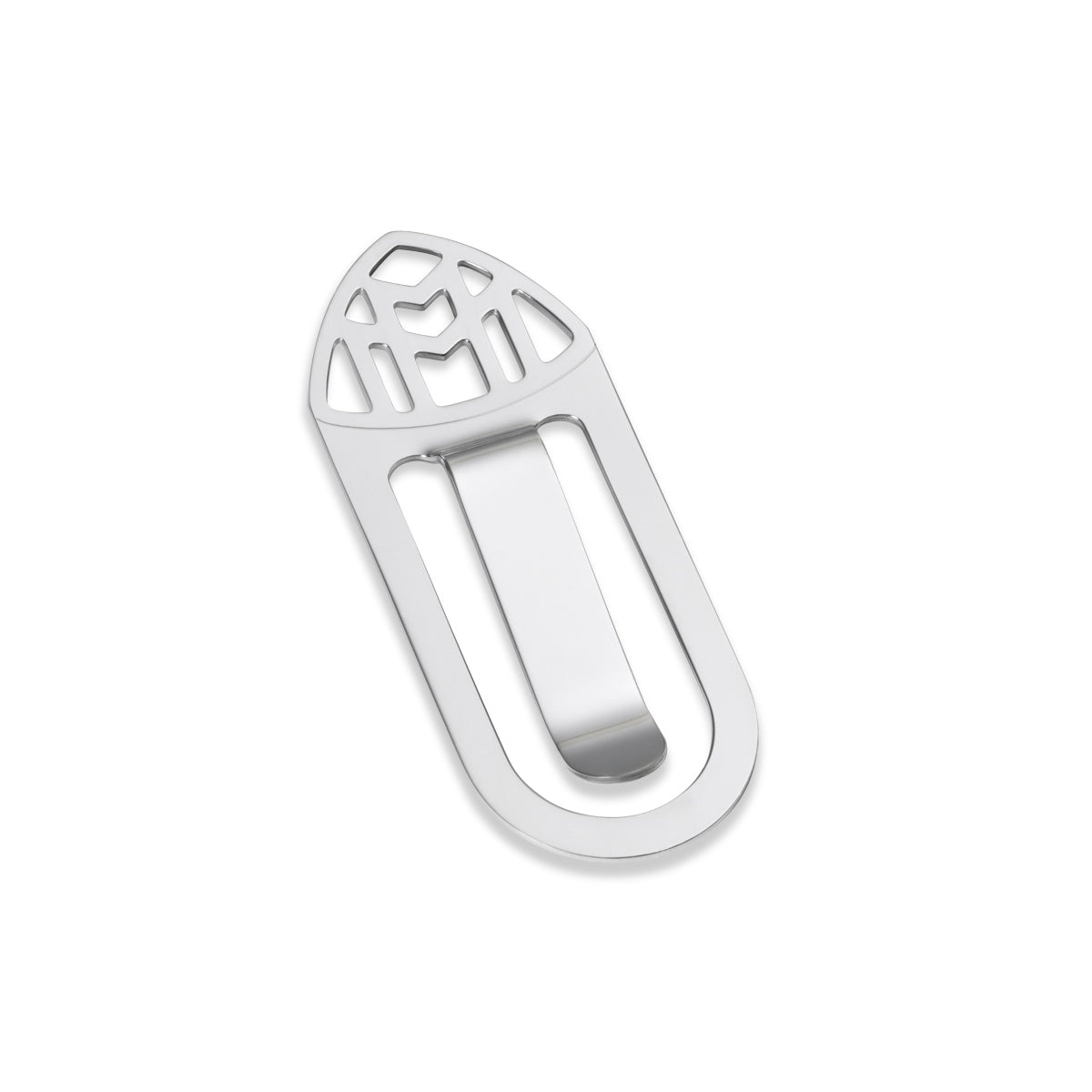 Fermasoldi Maybach The Money Clip I placcato argento lucido, Silver plated