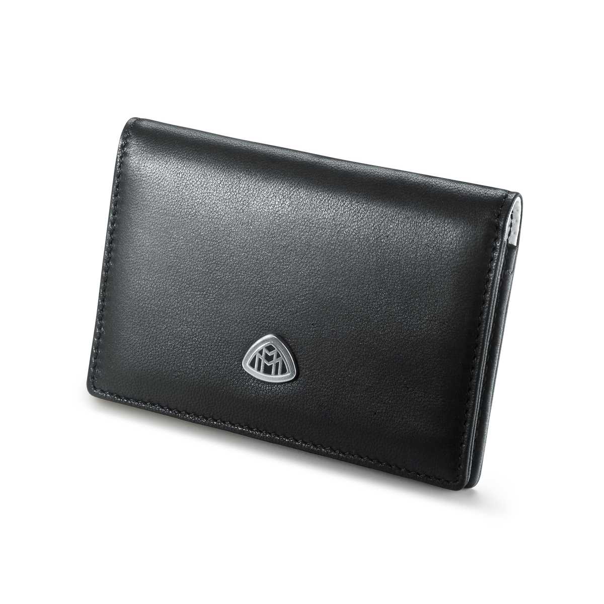Maybach Étui cartes de crédit The Fellowship II Cuir nappa d'agneau, Black