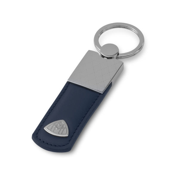 Portachiavi Maybach The Key Moment I, vera pelle automobilistica, Yacht blue