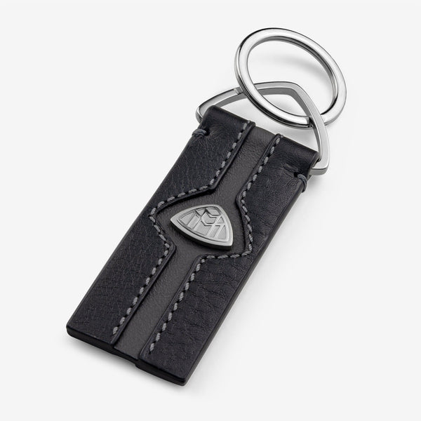 Portachiavi Maybach The Key Moment II in pelle, nero/grigio