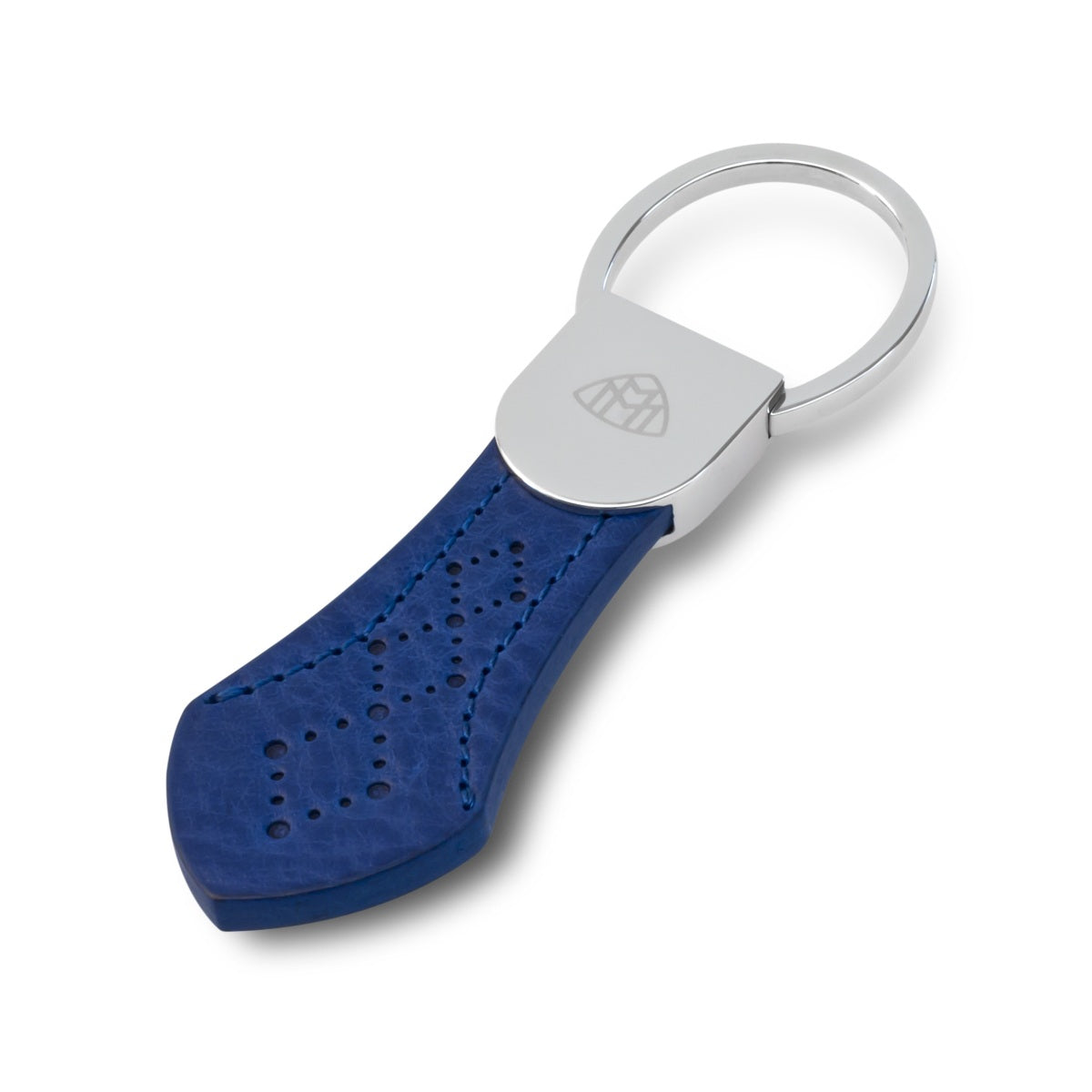 Portachiavi Maybach The Key Point I in pelle di vitello, blu