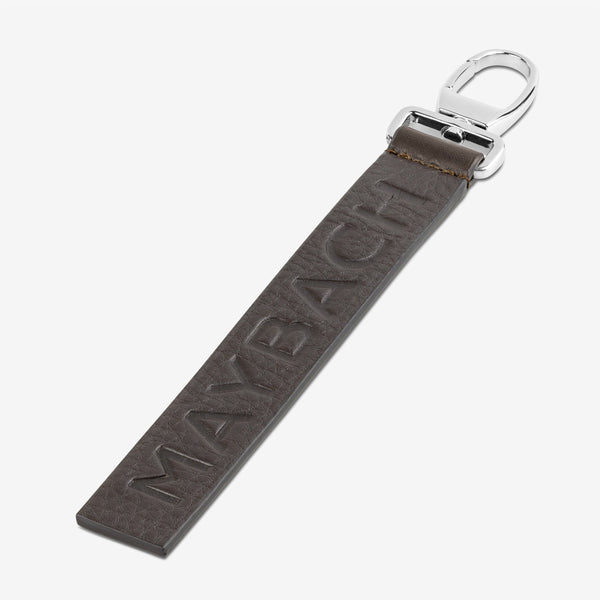 Portachiavi Maybach The Key Point II in pelle, Chocolate