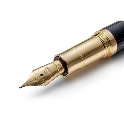 Maybach Stylo plume The Peak I Lustrous - Or, 18 carats, Noir profond