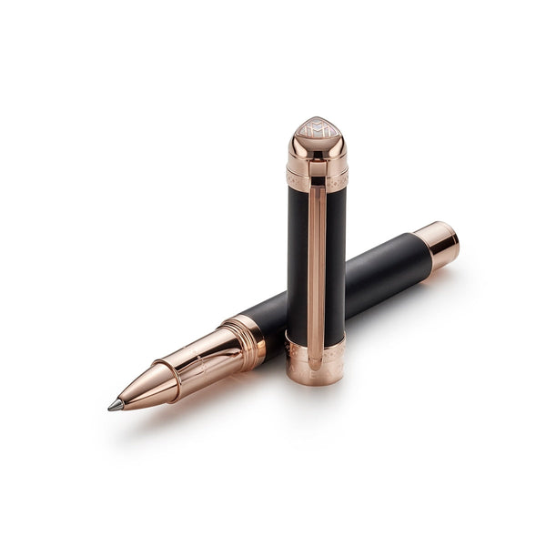 Maybach Rollerball The Peak I Volcanic Black - Oro rosa, Volcanic Black