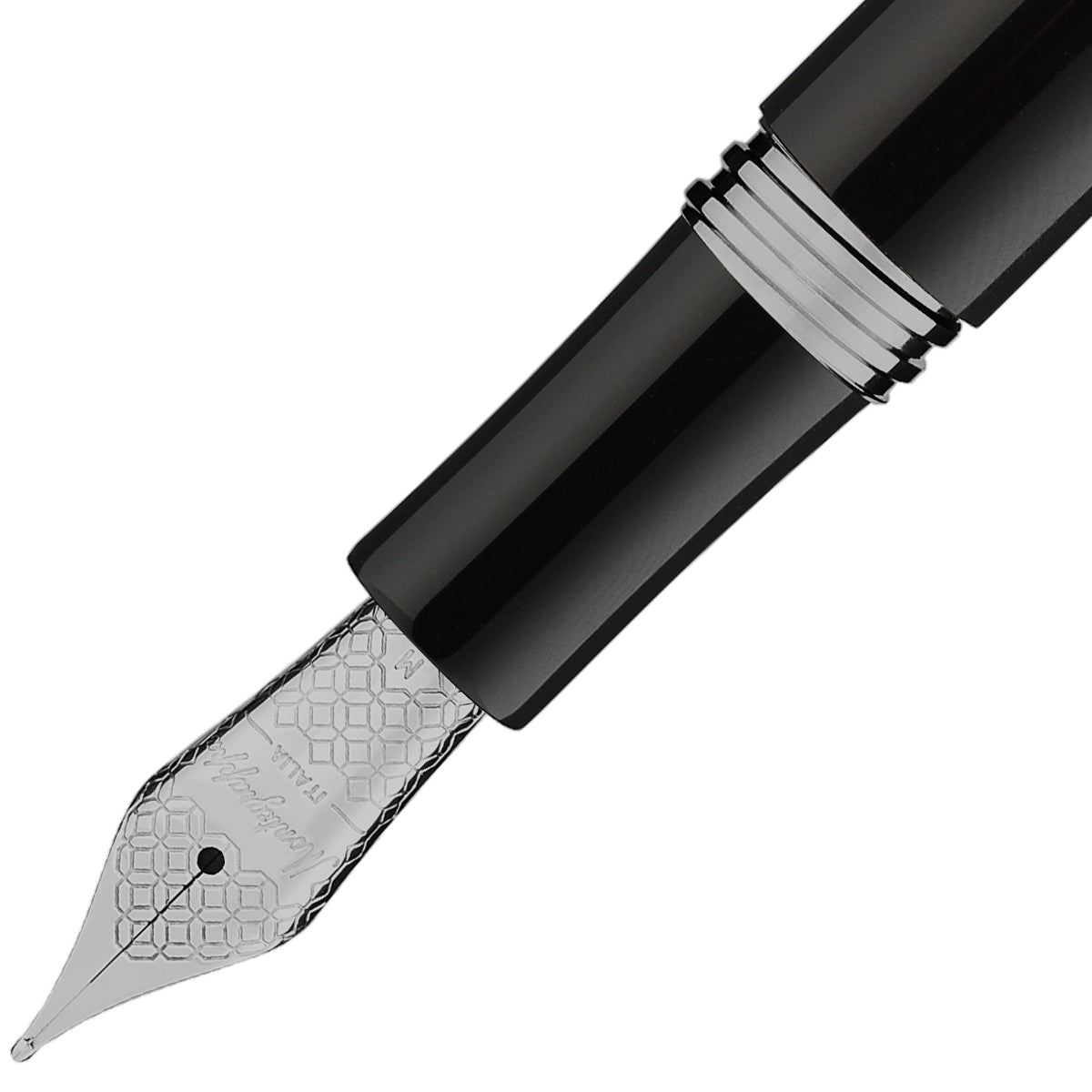 Stylo plume Montegrappa Manager ruthénium, noir