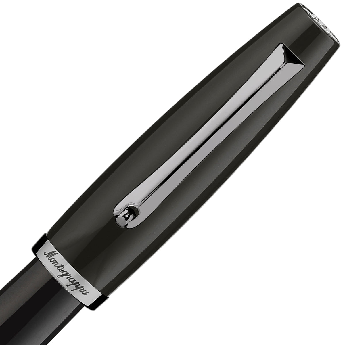 Stylo plume Montegrappa Manager ruthénium, noir