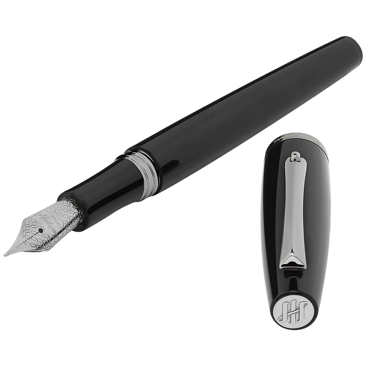 Stylo plume Montegrappa Manager ruthénium, noir