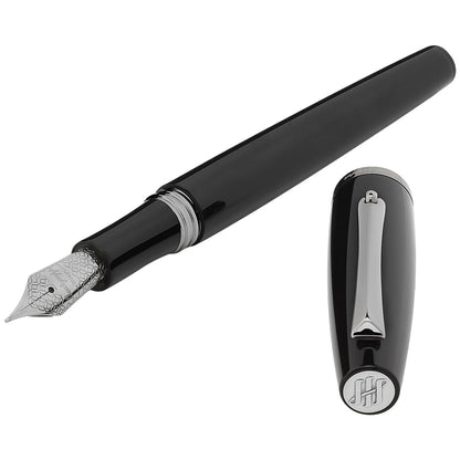 Stylo plume Montegrappa Manager ruthénium, noir