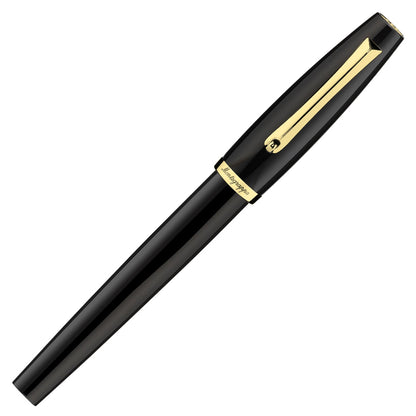 Stylo-plume Montegrappa Manager en or jaune, noir