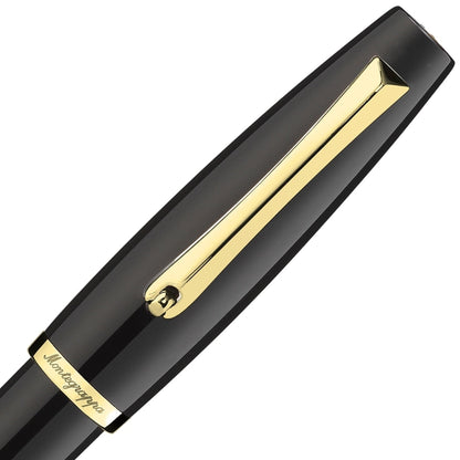 Stylo bille Montegrappa Manager Or Jaune, noir
