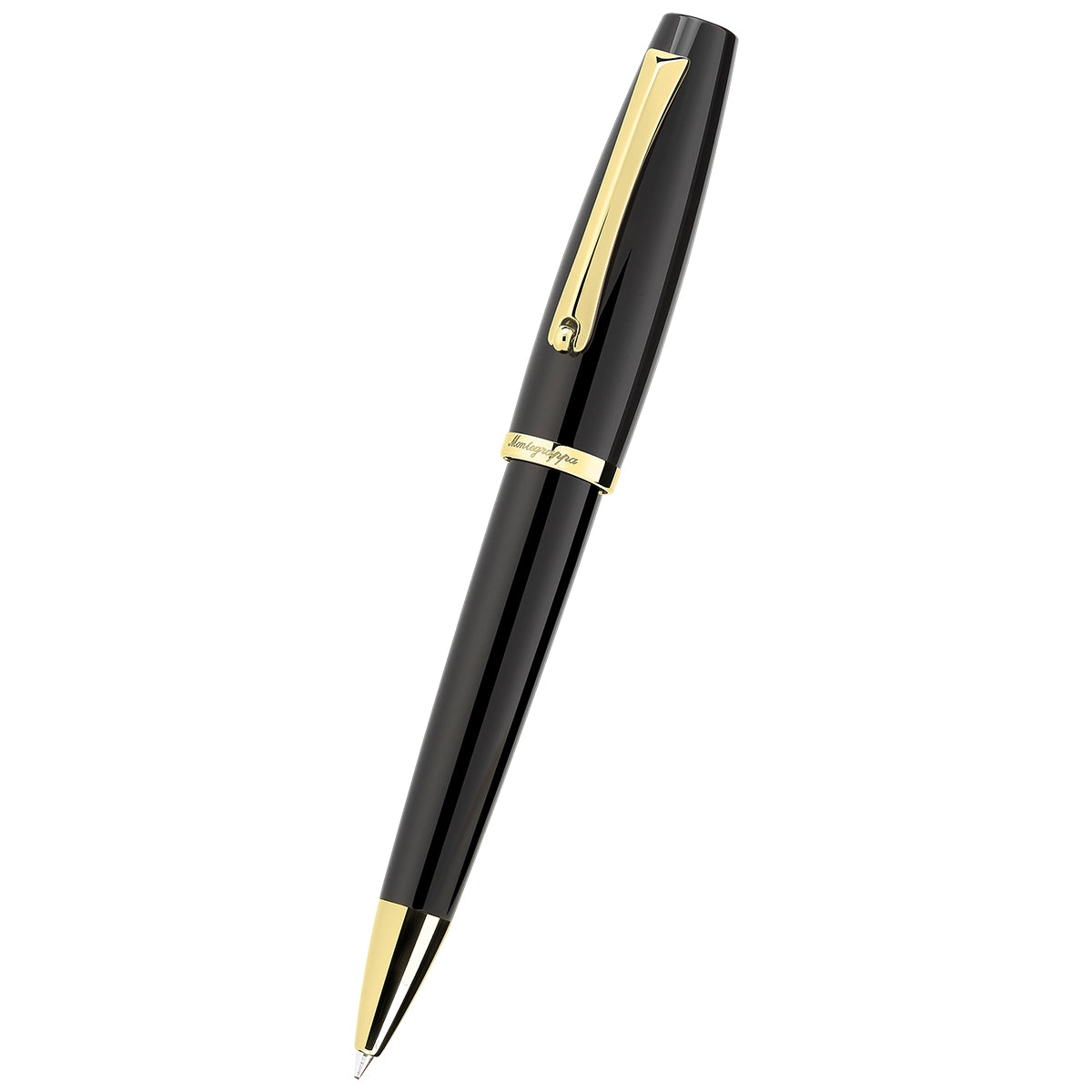 Stylo bille Montegrappa Manager Or Jaune, noir
