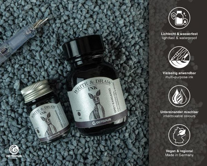 Octopus inchiostro per scrittura e disegno Write & Draw Ink 289 Grey Kangaroo grigio