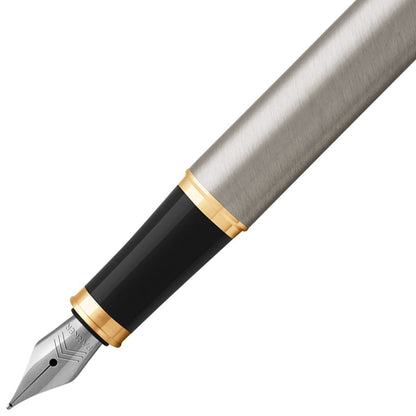 Parker, Stylo-plume IM, Métal brossé