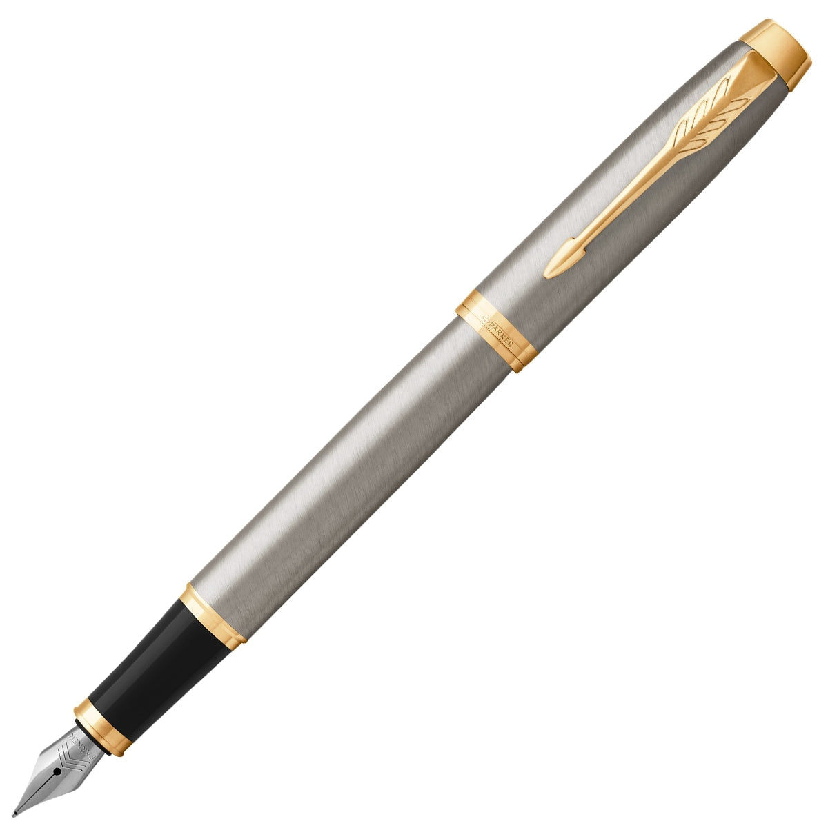 Parker, Stylo-plume IM, Métal brossé