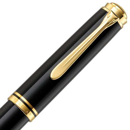 Pelikan, Penna stilografica Souverän M800, pennino 18K, nero