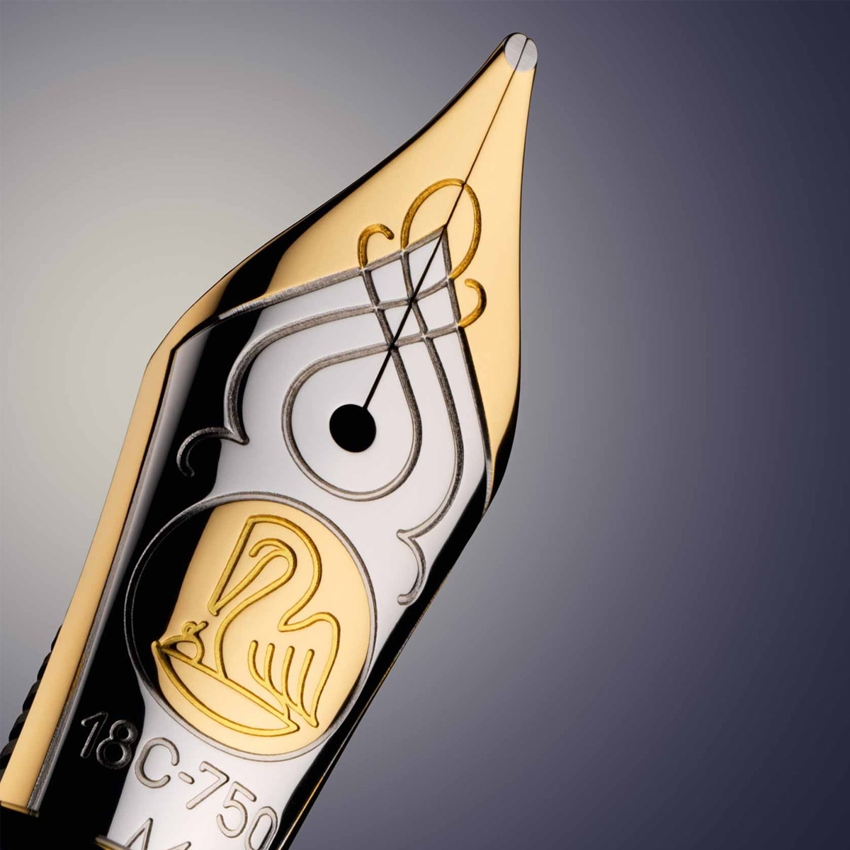 Pelikan, Stylo-plume, Souverän M800, 18ct, Cream Blue