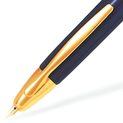 Penna stilografica Pilot Capless Gold, 18Kt, blu