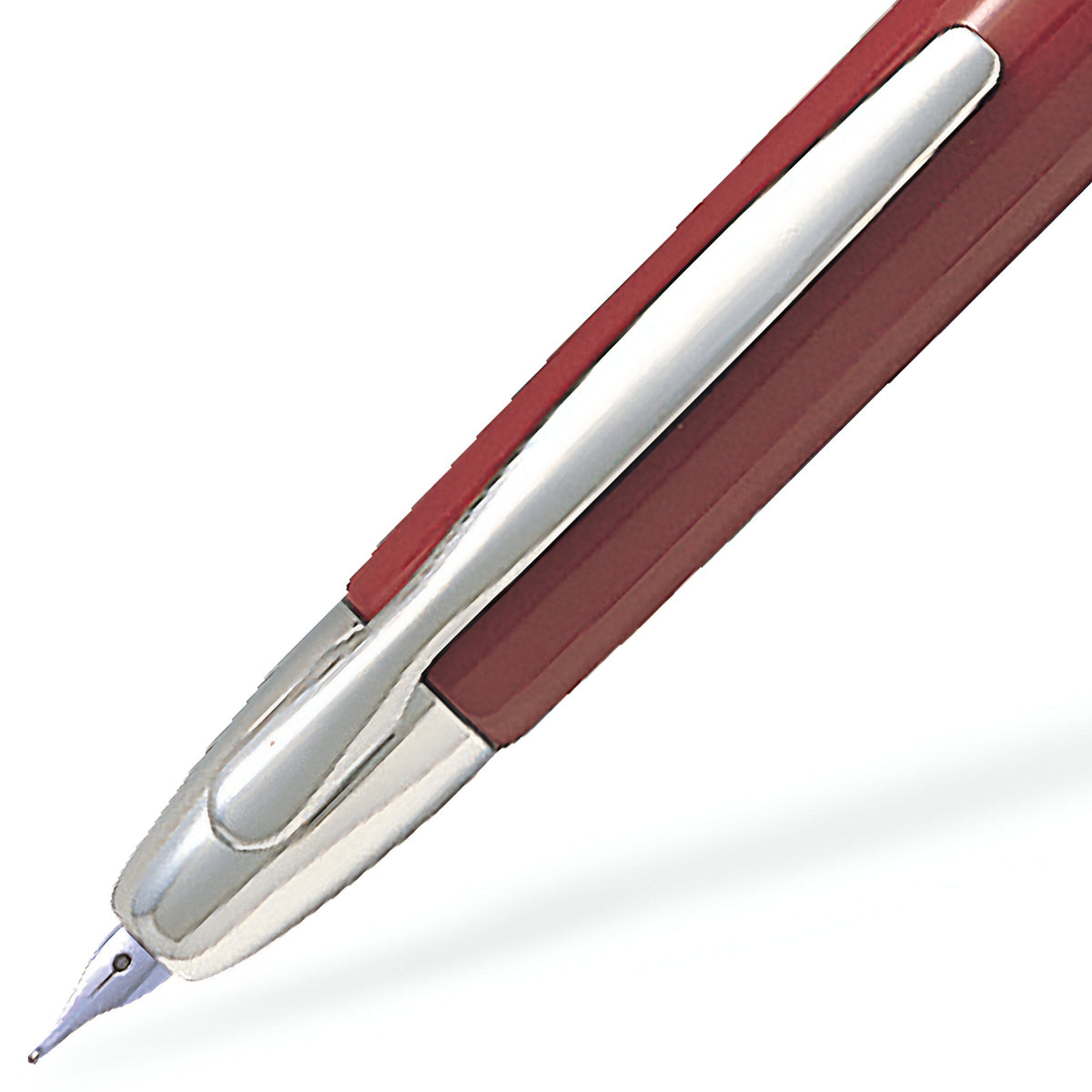Penna stilografica Pilot Capless Rhodium, 18Kt, rossa