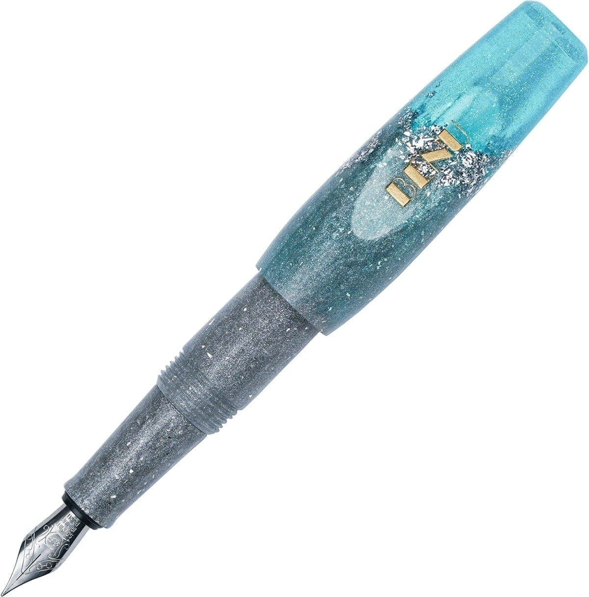 Stylo-plume BENU Pixie argent, Aqua Glow