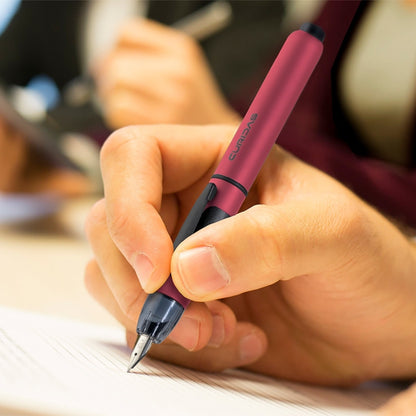 Platinum, penna stilografica, Curidas con meccanismo a pressione, rosso