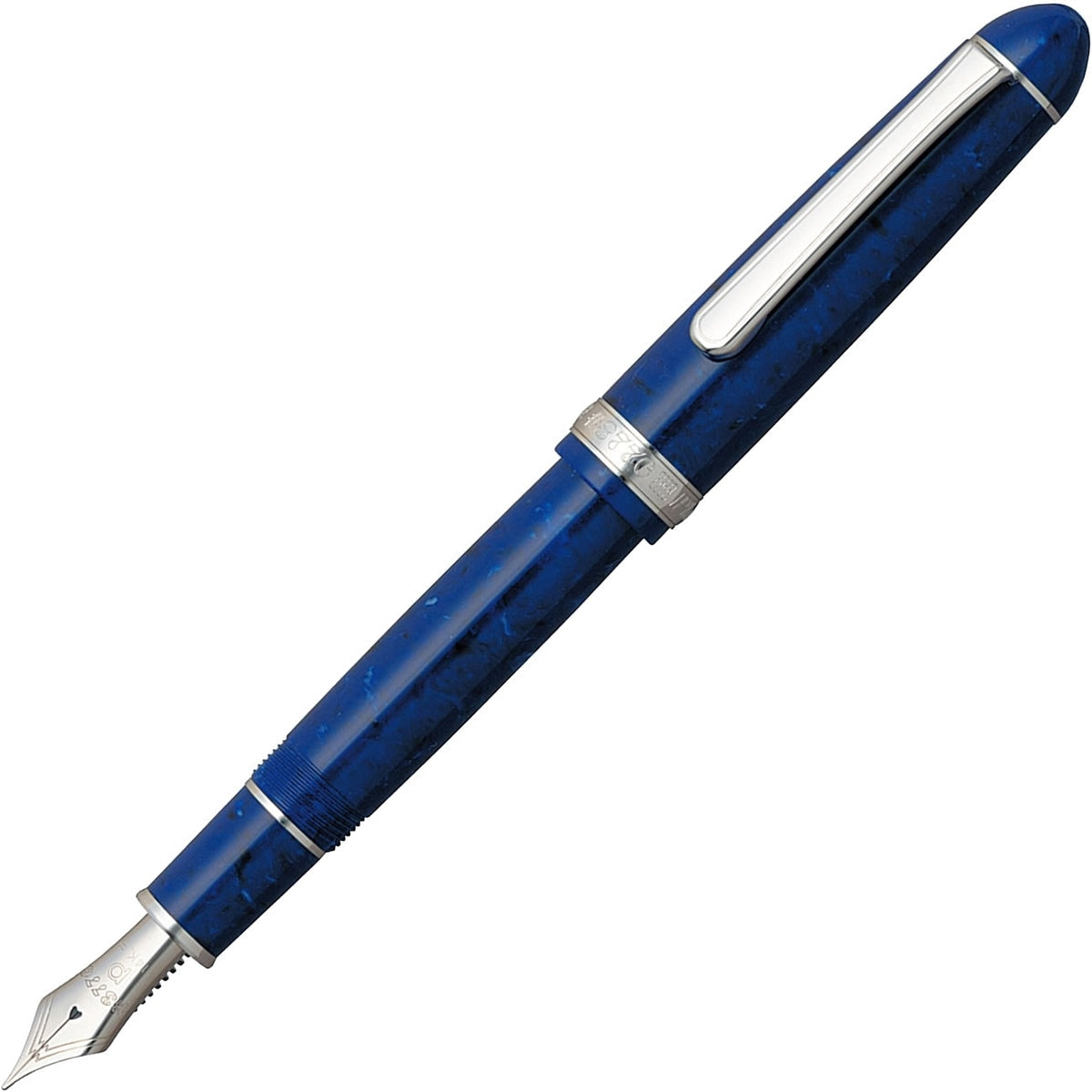 Platinum, Penna stilografica, #3776 Century Celluloid, 14Kt, Midnight Ocean