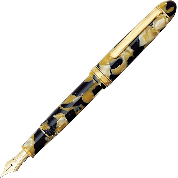 Platinum, Penna stilografica, #3776 Century Celluloid, 14Kt, Calico