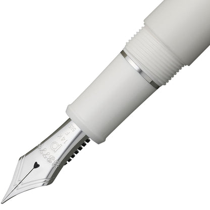 Platinum, penna stilografica, #3776 Century Shape of Heart, elementi decorativi in ottone rodiato 14Kt, avorio